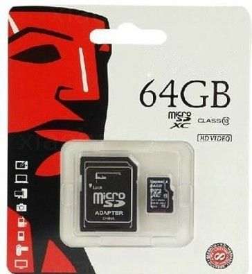 Cartão Microsd 64GB Kingston