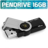Pendrive Kingston 16 Gb Original - Lacrado + Frete Gratis